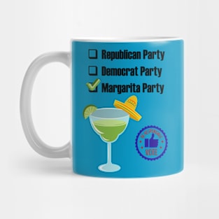 Vote Margarita Party Mug